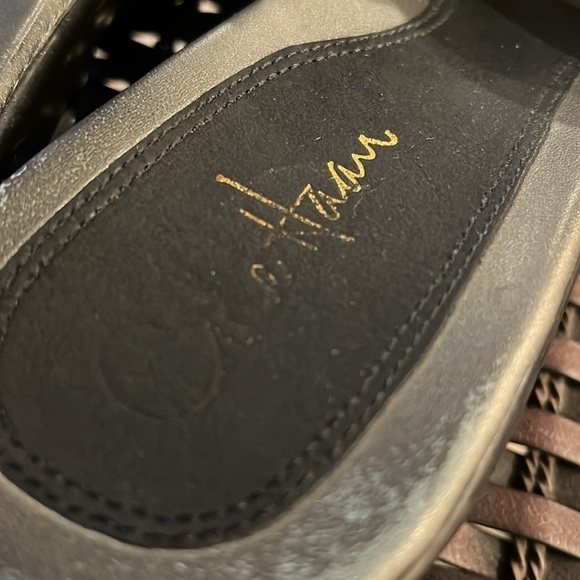 Cole Haan Nike Air black slip on sandals size 8 - Picture 9 of 12